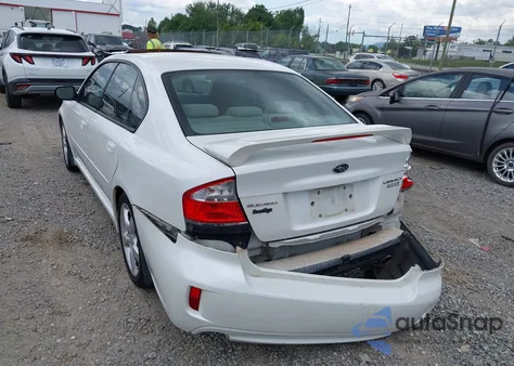 2008 Subaru Legacy 2.5I из США, поврежденный, VIN 4S3BL616587215222